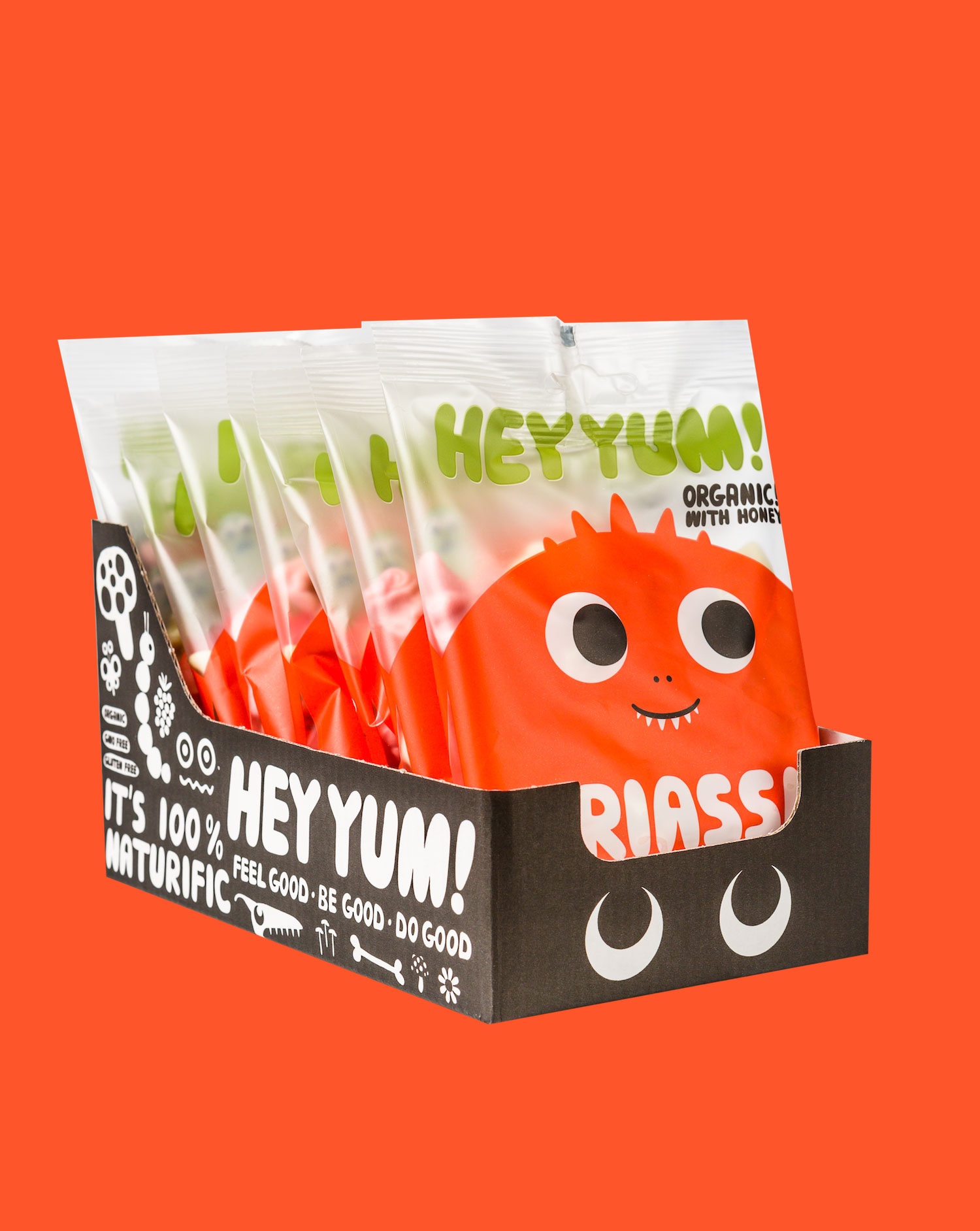 HEY YUM! – Yummilicious ORGANIC candy, infused with fruit and